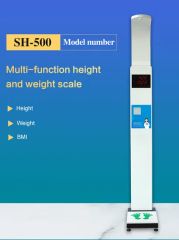 Ultrasonic Scale Weight Machine with Height Scale Hospital Pharmacy Testing - Image 4