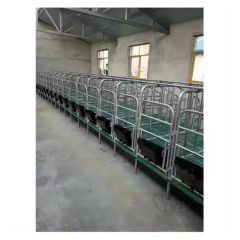Factory Direct Pig Farm Equipment Pig Fattening Pen Finishing Crates Galvanized Steel Stall Animal Cage Pig Cage - Image 6