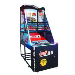 Foldable Basketball Shooting Sport Style Metal Plastic Wood Material Arcade Game Machine - Image 3