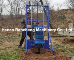 10m Drilling Depth One Man Well Drilling Rig Portable Solar Pile Driver for Sale - Image 6