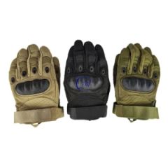 Full Finger Hard Knuckle Motorcycle Tactical Mens Riding Gloves - Image 1