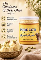 100% PURE COW DESI GHEE CLARIFIED BUTTER – product photo 3, product detail gallery