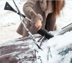 Snow Brush Removal with Ice Scraper - Image 6