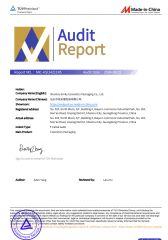 International authoritative organization TUV certification certificate certificate of Shantou Emily Cosmetics Packaging Co., Ltd – certificate photo, supplier certificates section