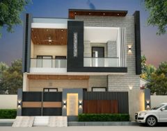 Bungalow Front Elevation Designing Service Service Mode Offline Service Location India Features Timely Rendered Payment Mode Online And - Image 2