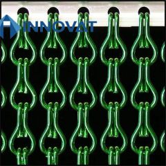 Aluminium Metal Chain Fly Pest Insect Door Screen Curtain Control Silver or Gold Screens & Room Divider - Image 5