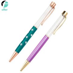 Lovely Metal Ballpoint Pen Origin China Trademark OEM Model NO. OFC106 Open Style Twist Color Mutlicolor Point Diameter - Image 3