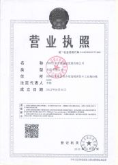 Business License certificate from SHENZHEN TPX CO., LTD.