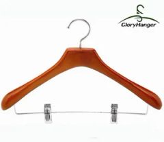 Custom Clips Garment Hanger for Man Suit Display - Image 1