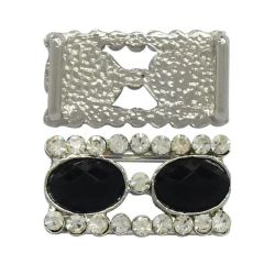 Solid Hardware Shoes Accessory/Lady Shoes Decorations with Rhinestone - Image 3