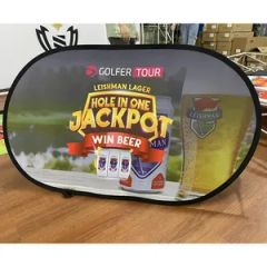 Kt Board Outdoor Display a Banner Stand with Easy Graphic Change - Foshan Dasi Metal Technology Co., Ltd.
