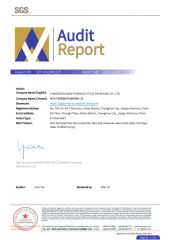 SGS certificate from CHANGZHOU WQS PHARMACEUTICAL PACKAGING CO., LTD