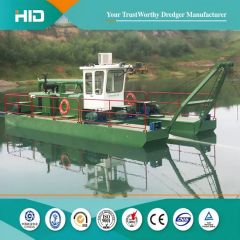 HID Brand Logistic Cargo Shipping Pontoon Customized Size Barges with Loading Crane - Image 2