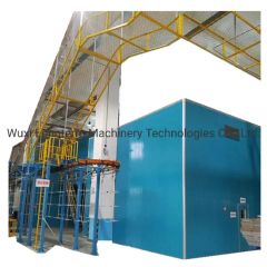 Customized Design Space-Saving Metal Hangers Painting Booth, Painting Powder Coating System* - Image 1