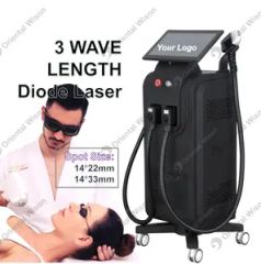 4 Wavelength Ice Cooling Laser Diode 808nm Trio 755 808 1064 Diode Laser Hair Removal Depilation Machine Price - Beijing DALI Beauty Technology CO., Ltd.
