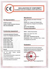 Certificates certificate from Dongguan Yitong Textile Co., Ltd.