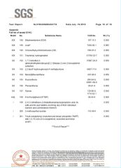 SGS Test Report 16 certificate from Eiffel Medical Supplies Co., Ltd.