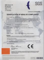 CE for printing machine certificate of Zhejiang Bangtai Machine Co., Ltd. – certificate photo, supplier certificates section