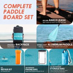 Versatile Inflatable Paddleboard for Surfing Yoga and Water Fun - Image 6