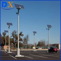 10m Solar Street Light with 90W Solar LED Light Specification CE SGS ROHS FCC ISO Usage Garden, Street Color Temperature Warm White - Image 2