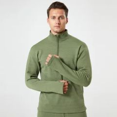 Men's Cornqrain Plaid Outdoor Sports Warm Fleece Underwear Set - Songyang Huayili Garment Co., Ltd