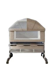 New Design Baby Multifunctional Height Adjustable Rocking Bed Cradle Baby Bedside Bassinet Crib with Diaper Table - Image 6