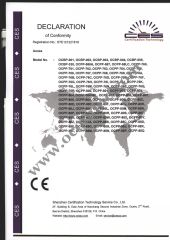 24V Pritner CE Certificate certificate from OCOM Technologies Limited