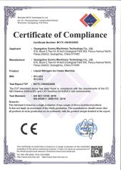 CE Certificate certificate from Guangzhou Sunrry Kitchen Equipment Co., Ltd.