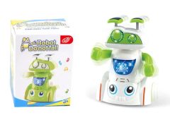 Electric Toy B/O Cartoon Battery Operated Robot Type Robot Color White Origin China Standard EN71 Power Battery Age 3-8 - Hongma Toys Company