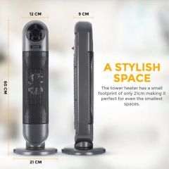 Small Patio Heater with High Accuracy Over Heat Protection Technology - Image 4