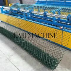Single Wire Weaving Chain Link Fence Machine High Efficiency Patterned Mesh Production - Image 2