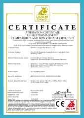 CE for AC EV Charger certificate from Zhejiang Anfu New Energy Technology Co.,Ltd.