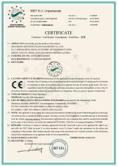CE certificate from SHANDONG XINGFENG FLOUR MACHINERY CO., LTD.