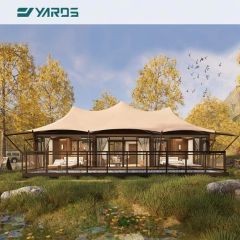 Tent Structure Large Glamping Tent Outdoor Glamping Hotel Tent - Guangdong Yashe Construction Technology Co., Ltd.