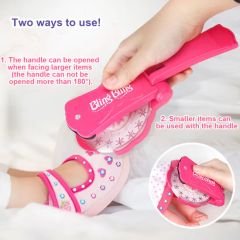 Girls Toy Shiny Magic Nail Rig Hair Patch Rig DIY Hair Tools - Image 3