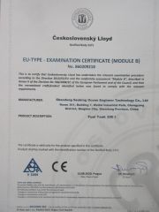 CE certificate of Fuel tank certificate from Qingdao Allsea Boats Co., Ltd.