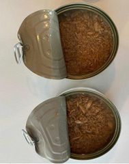 CANNED SKIPJACK TUNA SHREDDED IN SUNFLOWER OIL FLAKES 100% – product photo 1, product detail gallery
