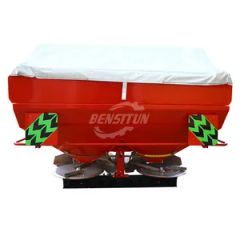 Tractor Mounted Fertilizer Spreader with Large Hopper and Dual Discs for Granular Fertilizer Spreading - Image 4