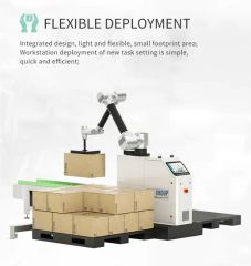 Next-Gen 6-Axis Robot for Smart Carton Palletizing Solutions Origin China Model NO. WP-20 HS Code 8515809090 Trademark CNC - Image 6
