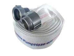 4 Inch Lay Flat Flexible Fire Hose with Couplings - Image 4