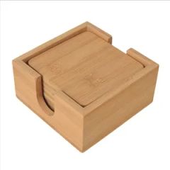 BTC7979 Bamboo Coasters 90mm Natural Polished 1Set/Bag Style Simple Diameter 90mm Origin Nanping Trademark LEXDO Model NO. BTC-7979 - Image 6