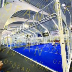 Indoor Sports Court with CE Certification Panoramic Paddle Tennis Court Padel Court Cancha De Padel - Nanjing Qfan Technology Co., Ltd.
