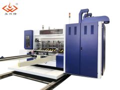 4 Colors Corrugated Cardboard Box Digital Making Printing Machine - Image 4