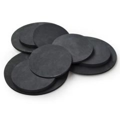 Graphite Products Isostatic High Density Graphite Round Sheet Graphite Round Plate Graphite Disc for Vacuum Pump Pyrolytic Graphite - Image 6