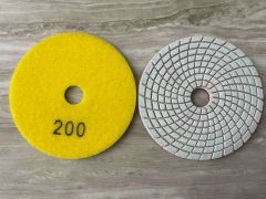Angle Grinder Diamond Polishing Pad Origin Nantong Model NO. DPP-A HS Code 68042190 Trademark LANDABRASIVES Transport Package - Image 2
