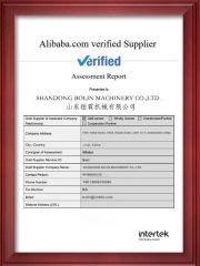 certificate 2 certificate of Shandong Bolin Machinery Co., Ltd. – certificate photo, supplier certificates section