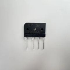 15A, 1000V, Bridge Rectifier Diode Gbj1510 Brand Sy Package Bulk Current 8.0A Trademark sy Origin Shanghai Voltage - Image 1