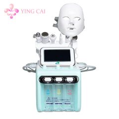 Hot Selling Facial Cleansing Microdermabrasion Machine Oxygen Hydro Microdermabrasion Facial Machine 6 in 1 H2O2 Facial Machine - Image 1