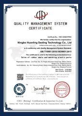 QUALITY MANAGEMENT SYSTEM CERTIFICATE certificate from Ningbo Palt Import And Export Co., Ltd.