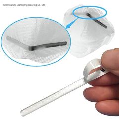 Aluminum Metal Flat Strips Straps Adjustable Nose Clips Wire for Mask - Image 2